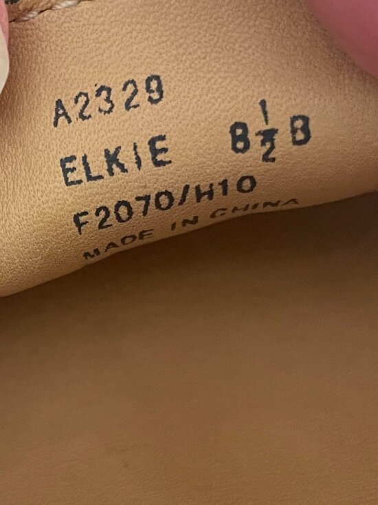 Women's Sz 8.5 B Coach Elkie Slip-on Loafers w/Logo Pattern F2070/H10 - Picture 5 of 9